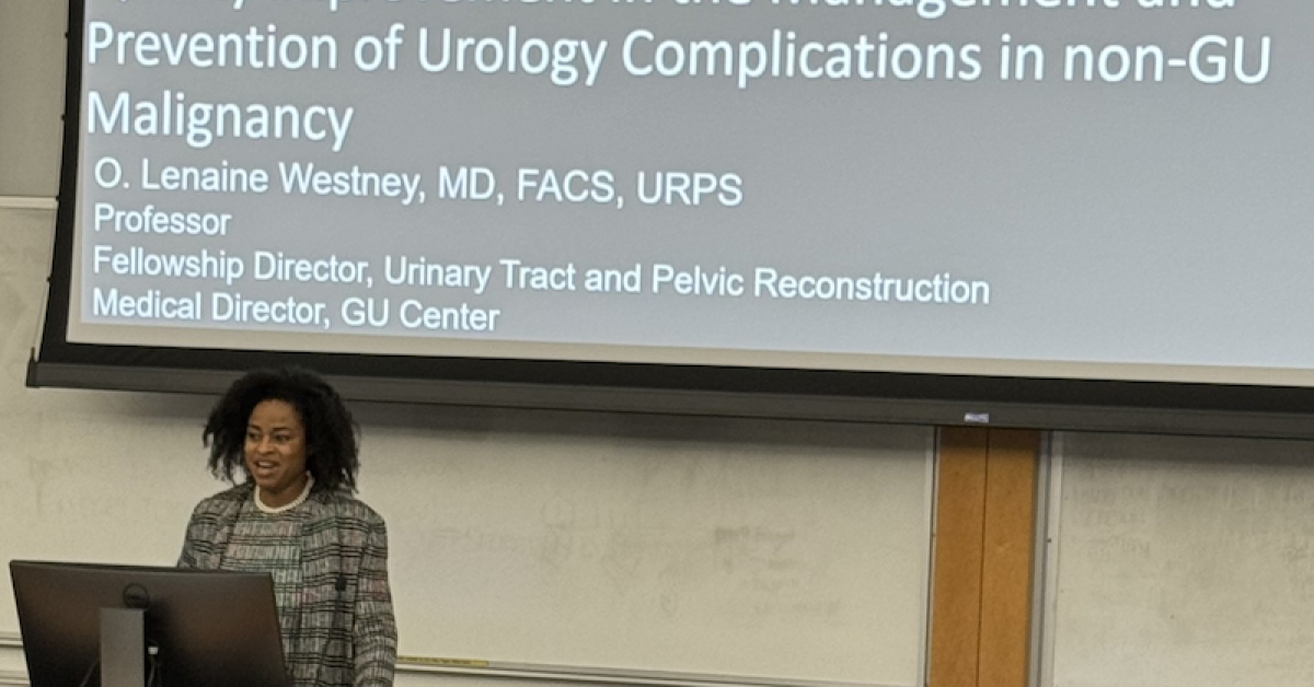 Dr. Lenaine Wesney Gives 2024 Victor Politano Lecture Duke Department